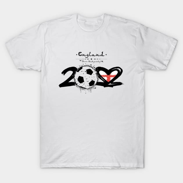 England World Cup 2022, English Football Soccer England Flag Soccer Team 2022 T-Shirt by Printofi.com